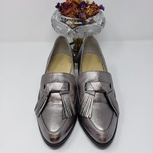 Marc Fisher Phylicia Slip-On Loafers Pewter